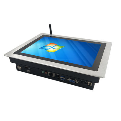 10.4 Inch 3mm Bezel Fanless Touch Panel Pc With RS485 RS232