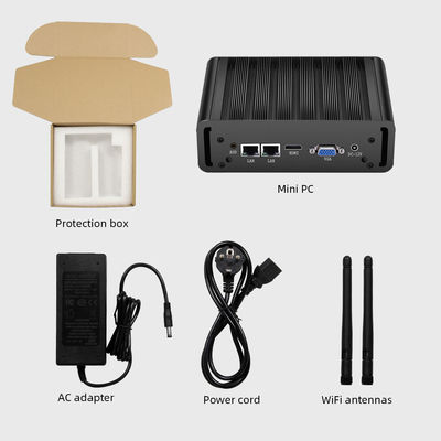 2.7Ghz Type C HTPC Linux ITX MINI PC I7 7500U VGA HDMI 128G SSD