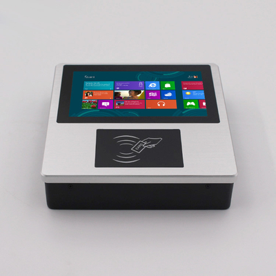 7 Inch POE Linux Touch Panel Pc 1000nits 1024*600 With RFID Reader