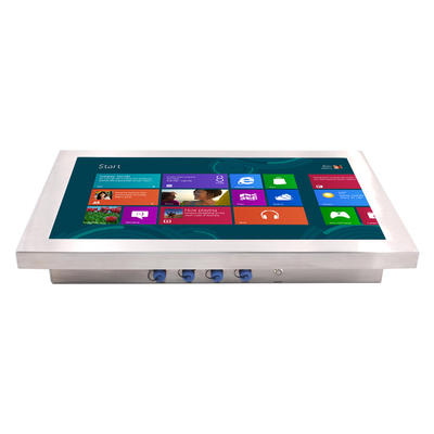 Outside Waterproof 21 Inch Resistive Lcd Display Full IP65 SUS304 For Kitchen