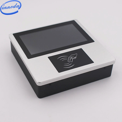 7 Inch POE Linux Touch Panel Pc 1000nits 1024*600 With RFID Reader