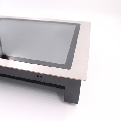 1024×768 Embedded Rugged Panel PC 300cd/m2 Aluminum Bezel PCAP