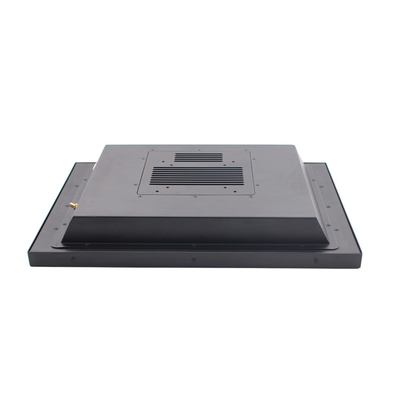 Metal Enclosure Fanless Panel Pc VESA Embedded 15.6 Inch With Barcode Reader