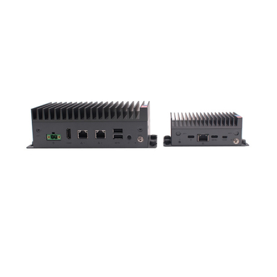 Aluminum Embedded AI Edge Computer RS232 PCIE For Entry Level