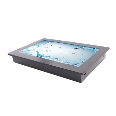 Full IP65 PCAP Embedded Touch Pc RJ45 RS232 Waterproof 10 points Capacitive