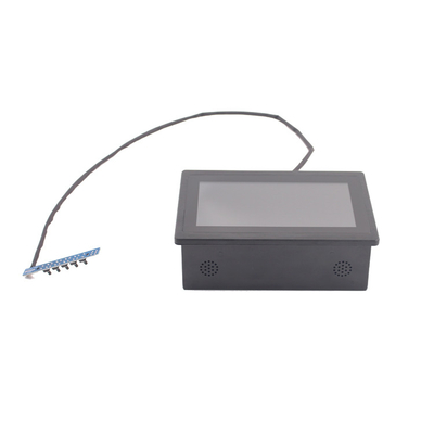 9-36v DVI VGA Industrial Panel Mount Monitor For Car Resistive Touch screen