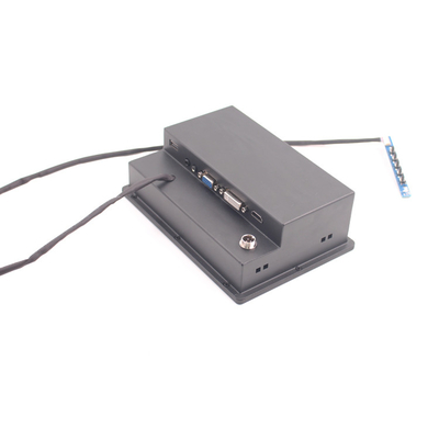 9-36v DVI VGA Industrial Panel Mount Monitor For Car Resistive Touch screen