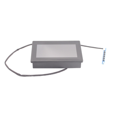 1024x768 Industrial Resistive Touch Screen Monitor 7 Inch Aluminum Bezel Front IP65
