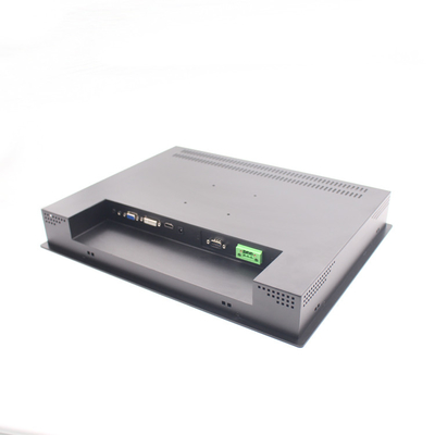 350NITs 17 Inch industrial lCD monitor 12 / 24V 15 Msec Response Time