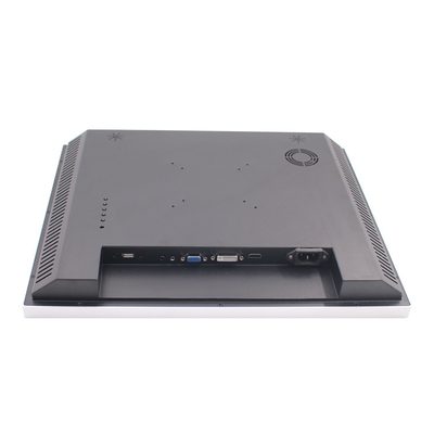 DVI / HDMI Black Color Touch Screen Computer Monitor 19inch Capacitive Touch Panel