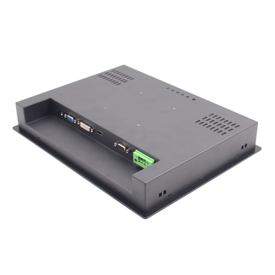 DC 24V Power Supply Industrial Touch Screen Monitors Support Windows Computer